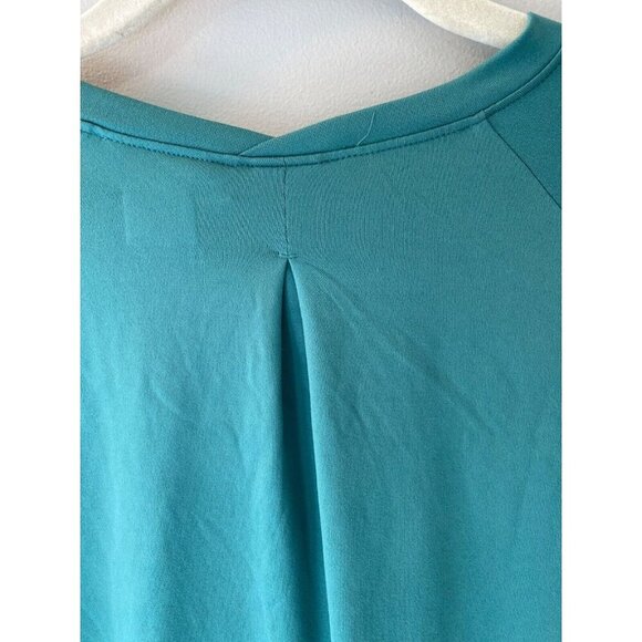 Women's PrAna Alpenglow Athletic T-Shirt 3XL Cove / Green. UPF 30+ Wicking Soft - Picture 4 of 6